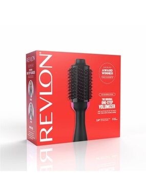 Revlon One-Step Volumizer Hot Air Brush - Black and Pink Accents
